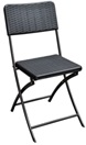 Rattan Faltstuhl
