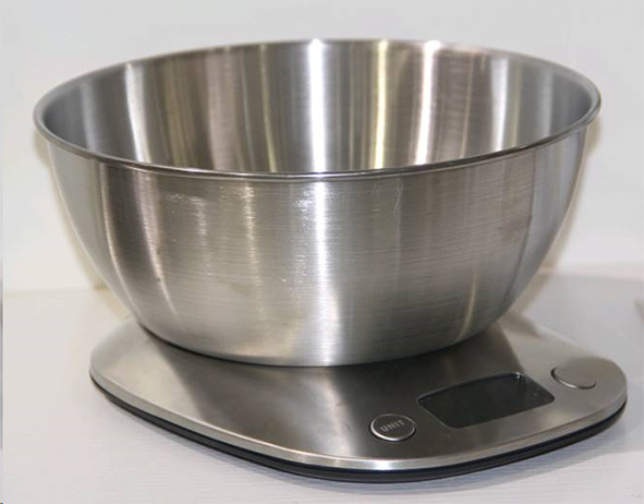 Küchenwaage aus Edelstahl