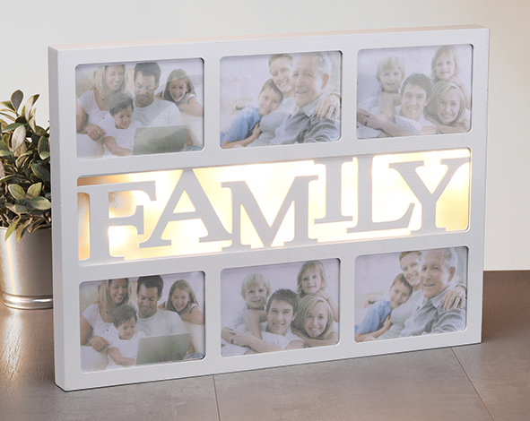 Bilderrahmen mit 10 LED