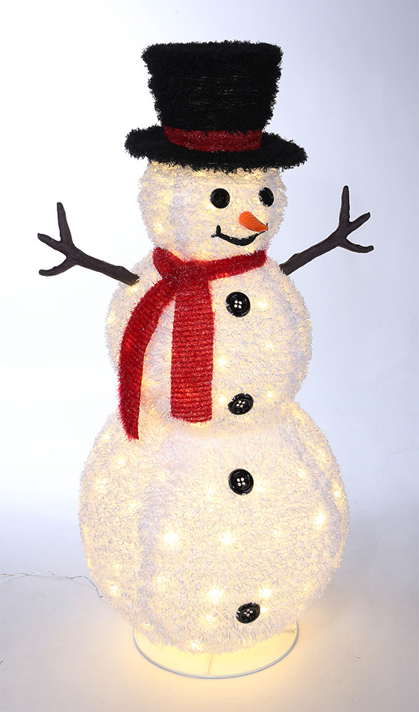 Schneemann mit 160 LED