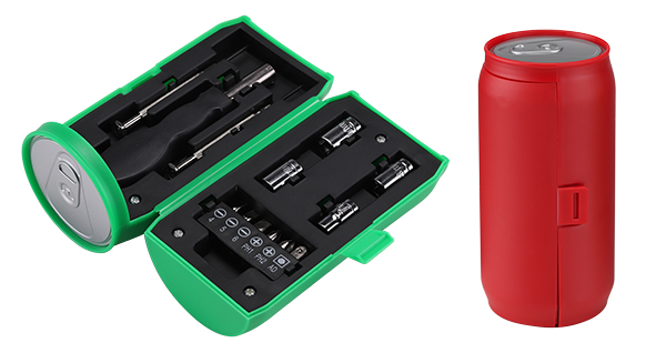 Werkzeugkasten "Dose", 13-teilig