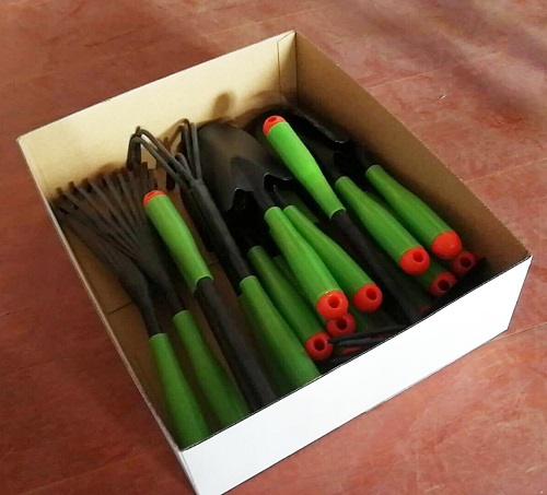 20tlg. Gartenwerkzeug-Sortierung