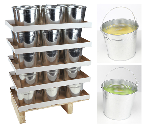 Windlicht aus Metall