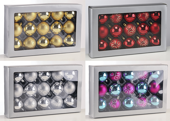 Christbaumkugeln 15er Set