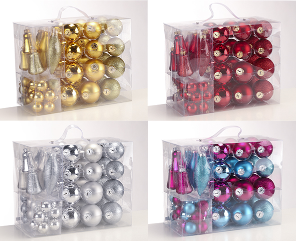 Christbaumkugeln 28er Set