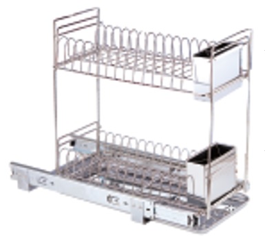 Teleskop Geschirr Schublade