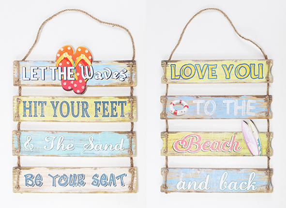 Vintage Hängeschild Beach Style
