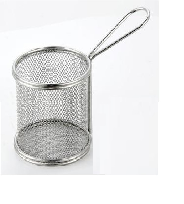 Frittierkorb aus Edelstahl