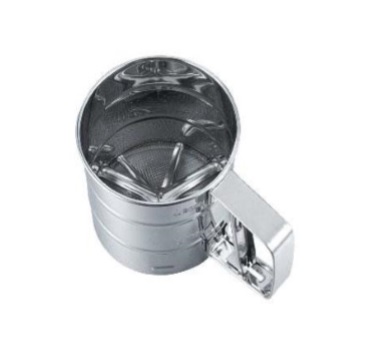 Mehlsieb aus Edelstahl