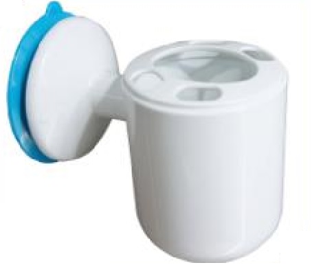 Halterung für Zahnbürste und Zahnpasta