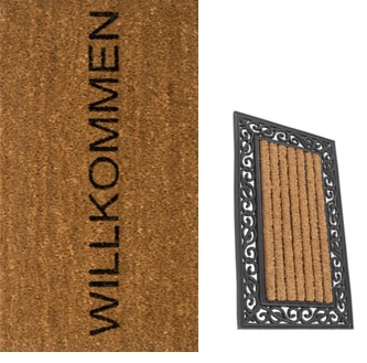 Fußmatte aus Kokosfasern