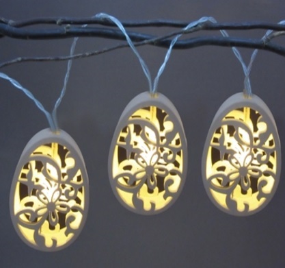 Deko Osterlichterkette