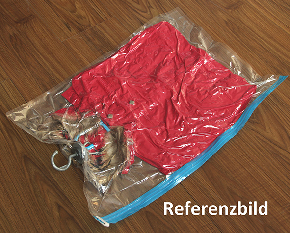 Vakuum-Aufbewahrungsbeutel mit Haken