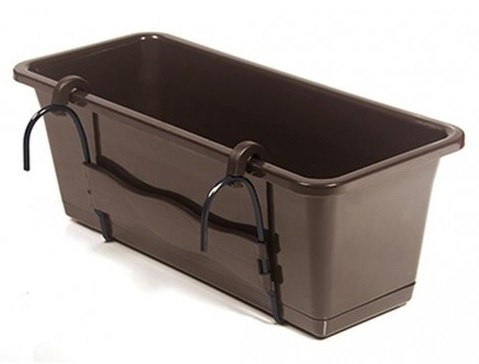 Blumenkasten mit Balkonaufhängung