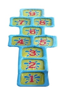 Wasser-Spiel "Himmel & Hölle"