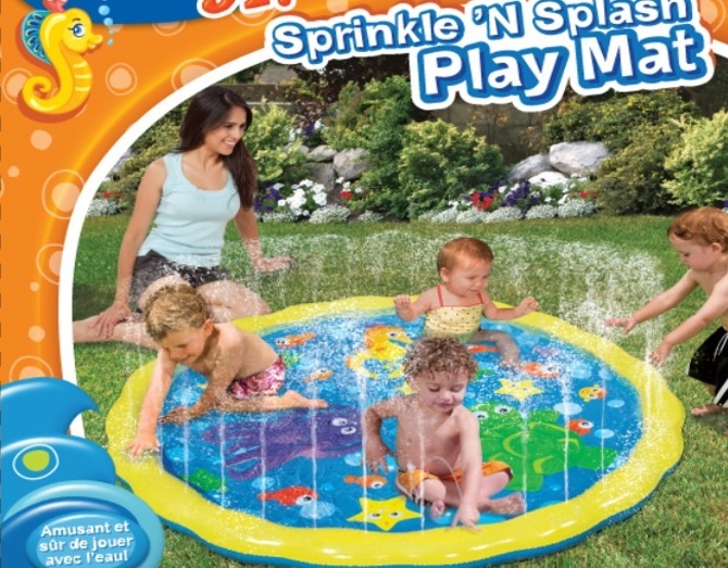 Sprinkler-Matte für Kinder