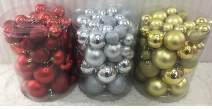 Christbaumkugeln 50er Set