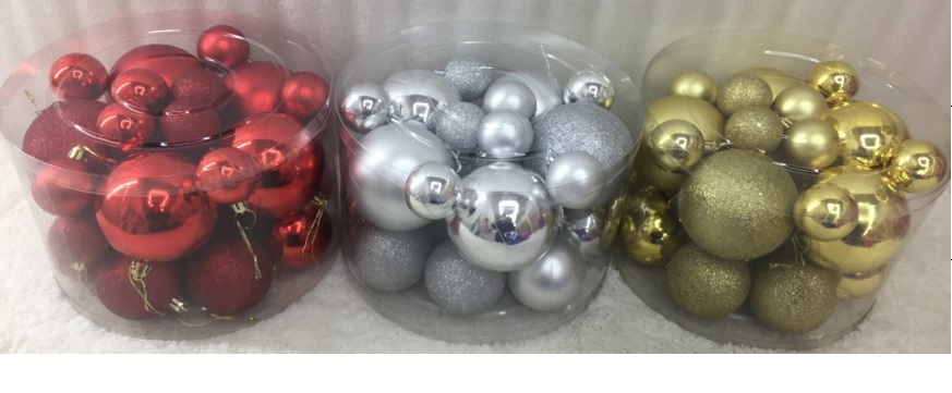 Christbaumkugeln 25er Set