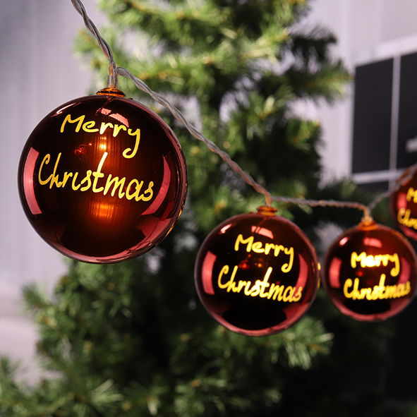 LED Lichterballkette