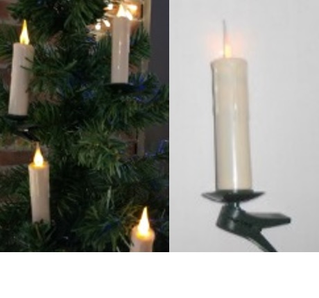 LED kabellose Kerzen mit Fernbedienung 16er Set