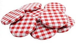 2er Set Ersatzdeckel für 210ml Einmachgläser