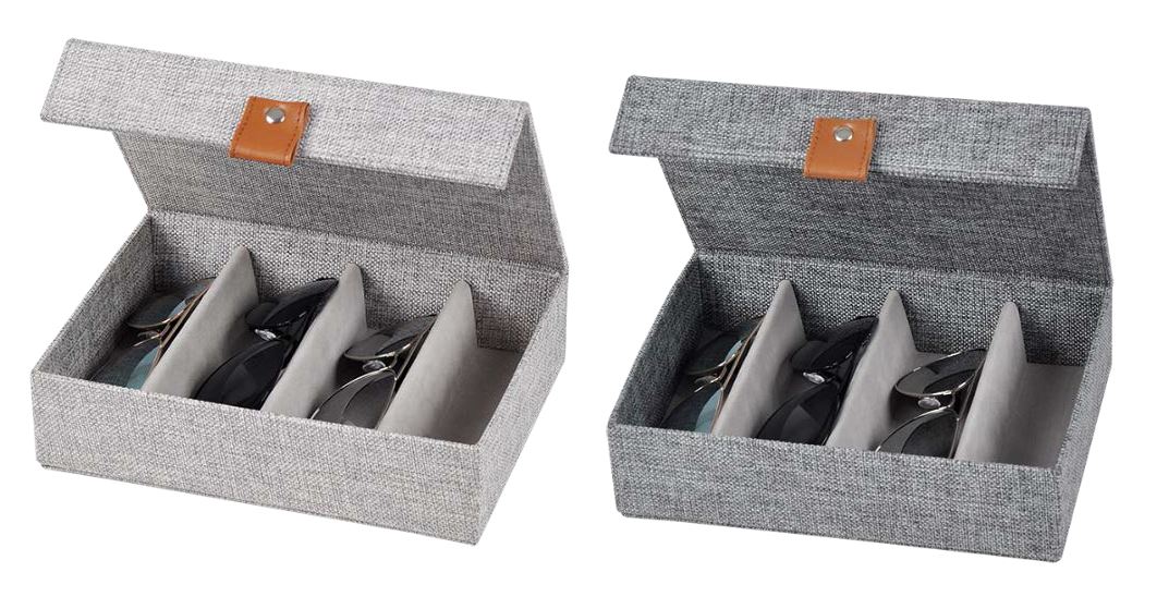 Aufbewahrungsbox für bis zu 4 Brillen