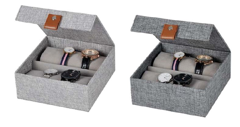 Uhrenbox mit 2 herausnhembaren Polstern