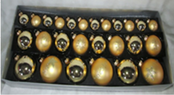 Christbaumkugeln 26er Set