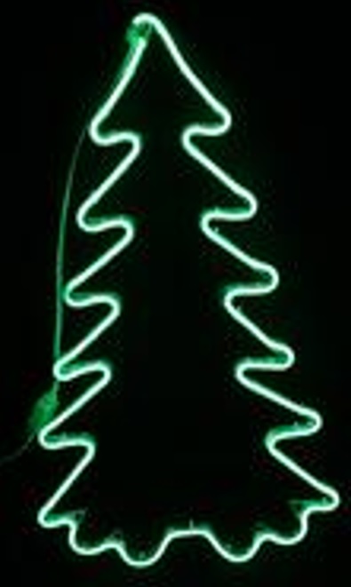 Lichterschlauch "Tanne" grün 96 LED's