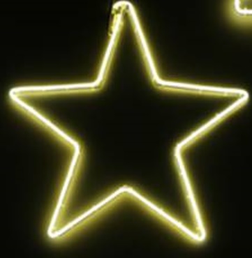 LED Stern ca. 55 x 55 cm