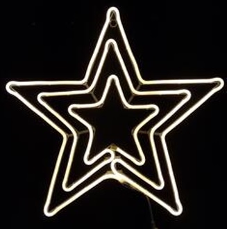 LED dreifacher Stern