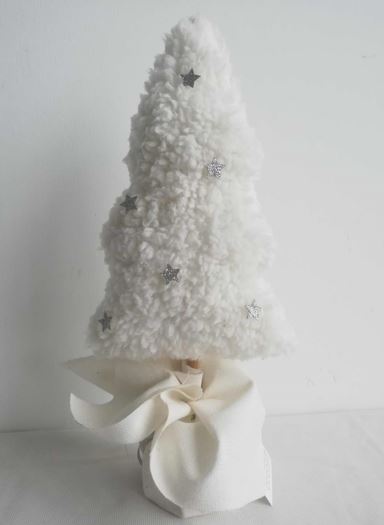 Weihnachtsbaum weiß