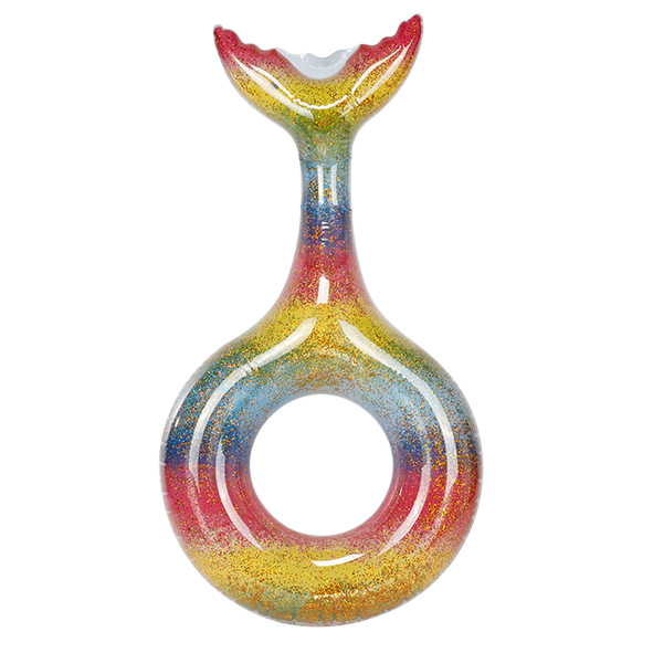 Glitzer-Meerjungfrauen-Schwimmring