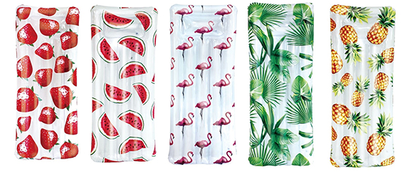 Luftmatratze mit verschiedenen Designs