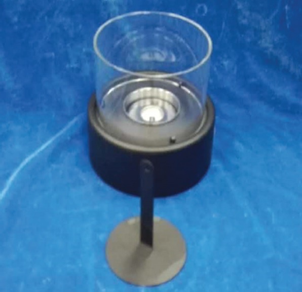 Bio-Ethanol Tischkamin, rund