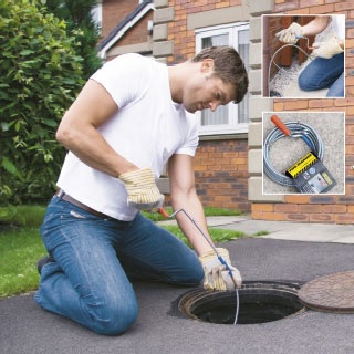 Rohrreinigungsspirale, Länge ca. 5mtr