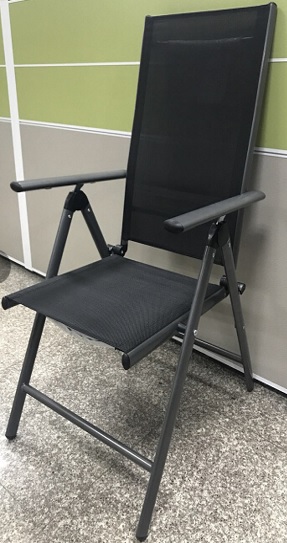 Aluminium-Klappstuhl