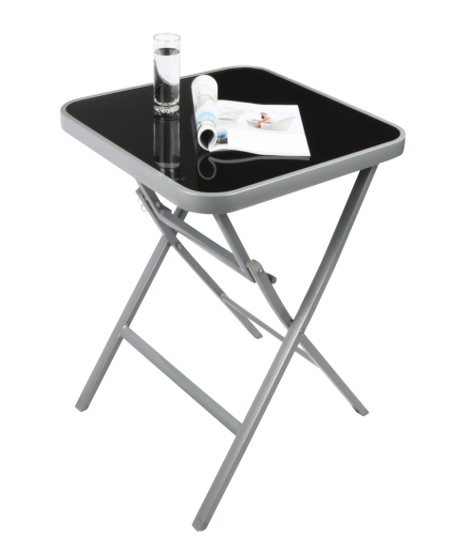 Bistro-Tisch aus Aluminium mit TÜV-GS