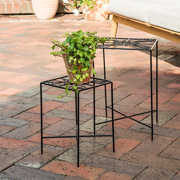 Blumen-Tisch - 2er Set