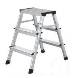 Trittleiter 3 stufig, aus Aluminium