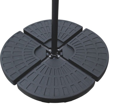 Beschwerer für Schirmständer 4er Set