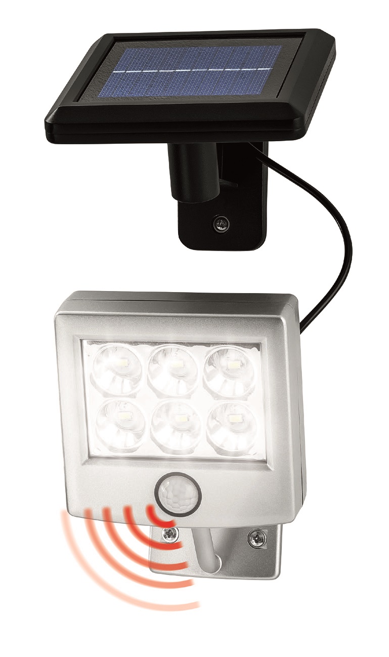 LED Solar-Strahler mit Bewegungsmelder