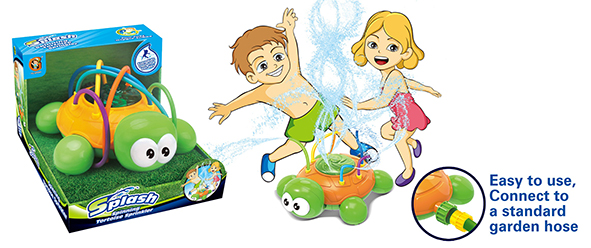 Wassersprinkler Schildkröte