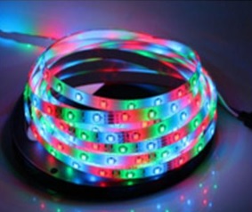 LED Solar-Band mit 90 farbigen LEDs