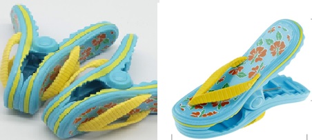 Strandtuchklammern Flip Flop