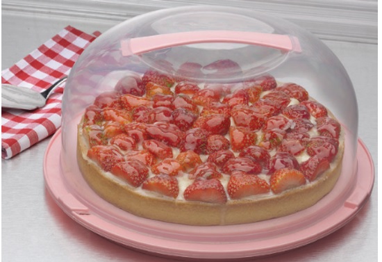 Kuchen Transportbox, rund