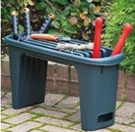 2 in 1 Gartenhocker