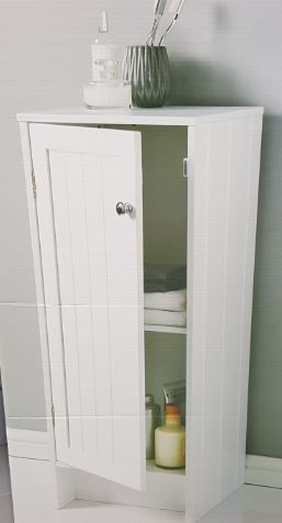 Holzschrank mit Tür