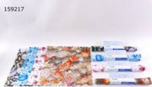 Badematte aus PVC mit Aufdruck