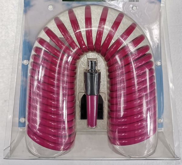 Spiral-Gartenschlauch-Set, 6-teilig